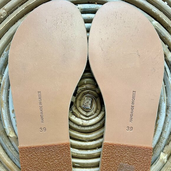 Ancient Greek Sandals Desmos – Pony Leopard, Size 39 (Like New) - Picture 5 of 6